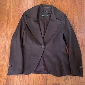 Dana Buchman Brown Women's Blazer